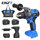 ENZT 130N.m шуруповерт для ледобура 12 дюйм Makita аккумулятор шуруповерт бесщеточный 13mm шуруповерт для рыбалки шнек для ледобура Блокировка шпинделя вала Большой крутящий момент Подходит для зимней рыбалки