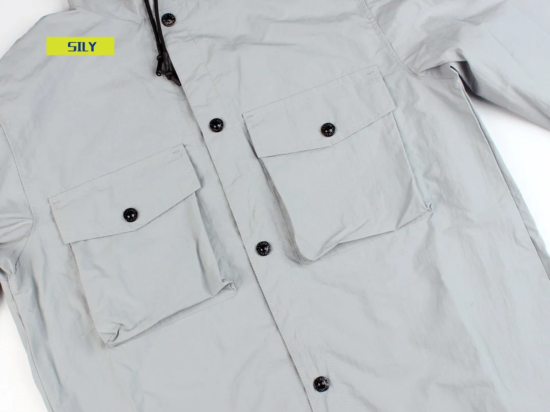 

2021 European and American fashion hood pocket overalls, men's jacket jackets for men fashion jacket men jackets for men
