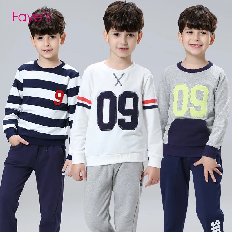 Толстовки для мальчиков От 4 до 12 лет детские топы с длинными рукавами толстовки