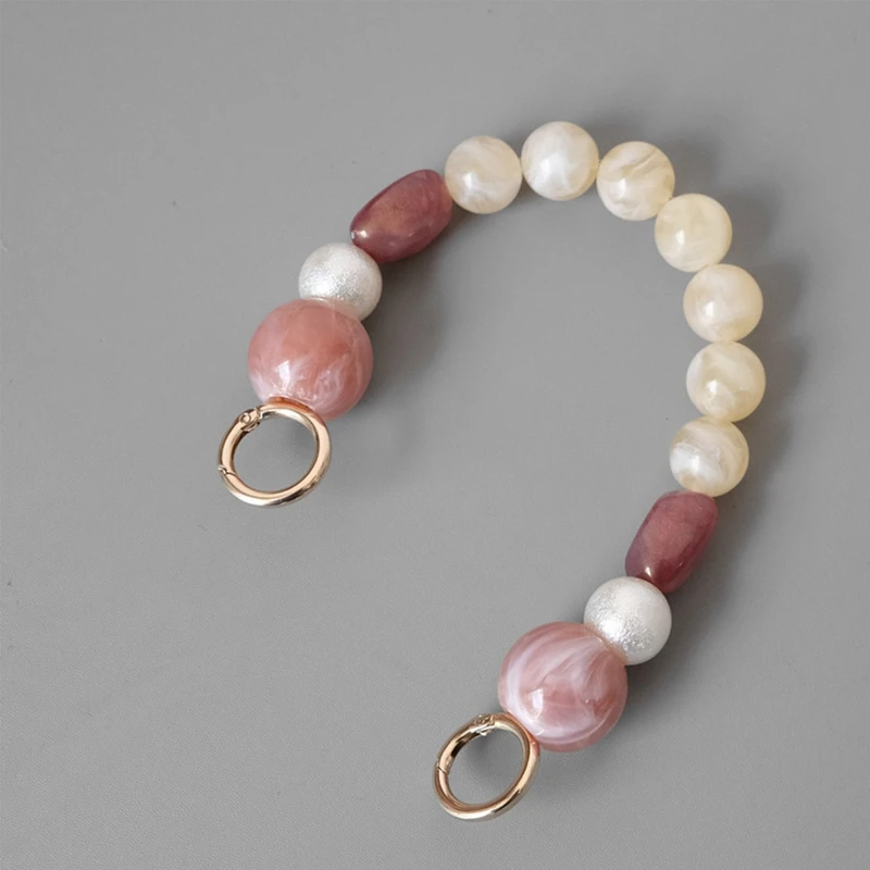 

Acrylic Handle Strap Replacement for Handmade Beach Bag Bucket Handbag