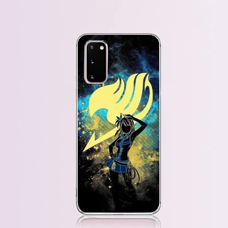 HPCHCJHM Феи хвост ТПУ Мягкий силиконовый чехол для телефона Samsung S9 plus S5 S6 S7 edge S8 S10 |