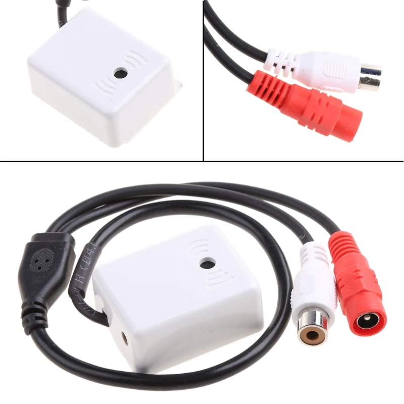 

27RA Microphone Pickup Sound Monitoring Device For CCTV Camera Security System