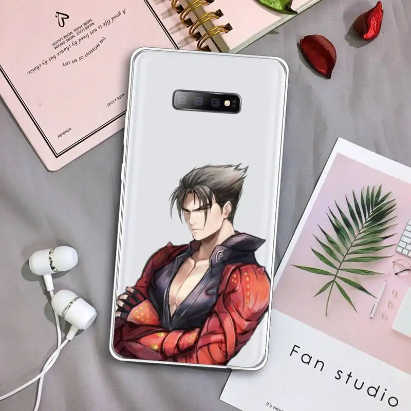 

Japan game Tekken Phone Case Transparent for Samsung A71 S9 10 20 HUAWEI p30 40 honor 10i 8x xiaomi note 8 Pro 10t 11 mobile bag