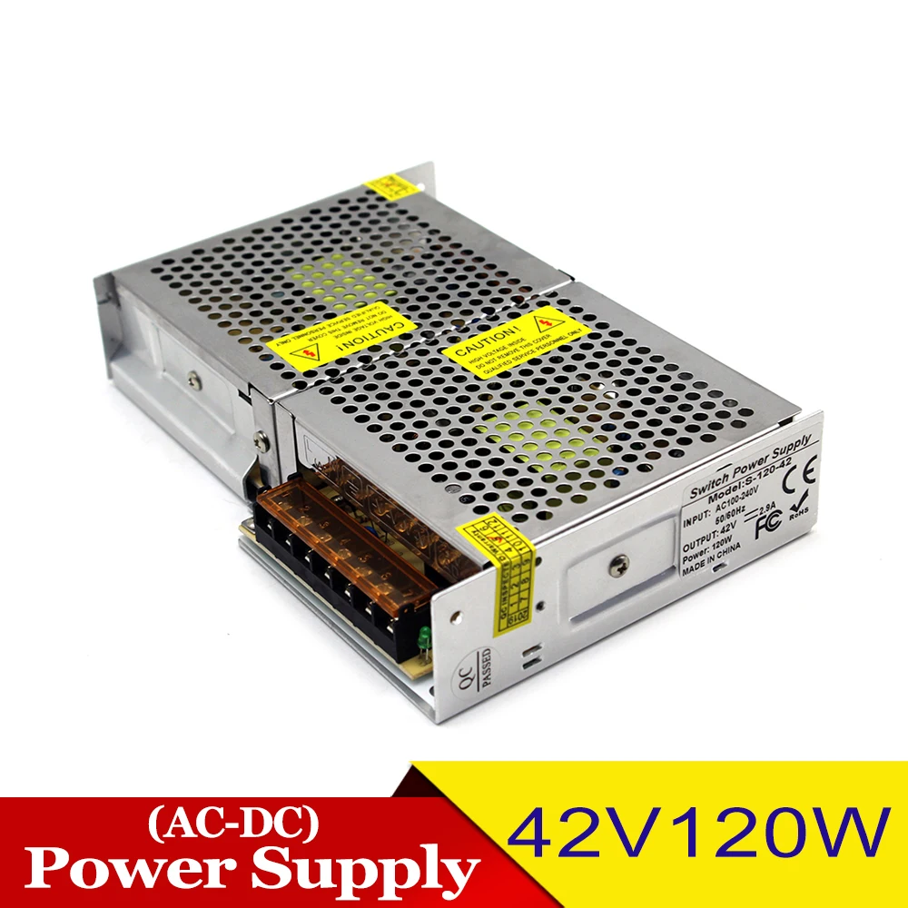 Переменная 42В Питание переключение DC42V 120W Источники питания импульсный источник