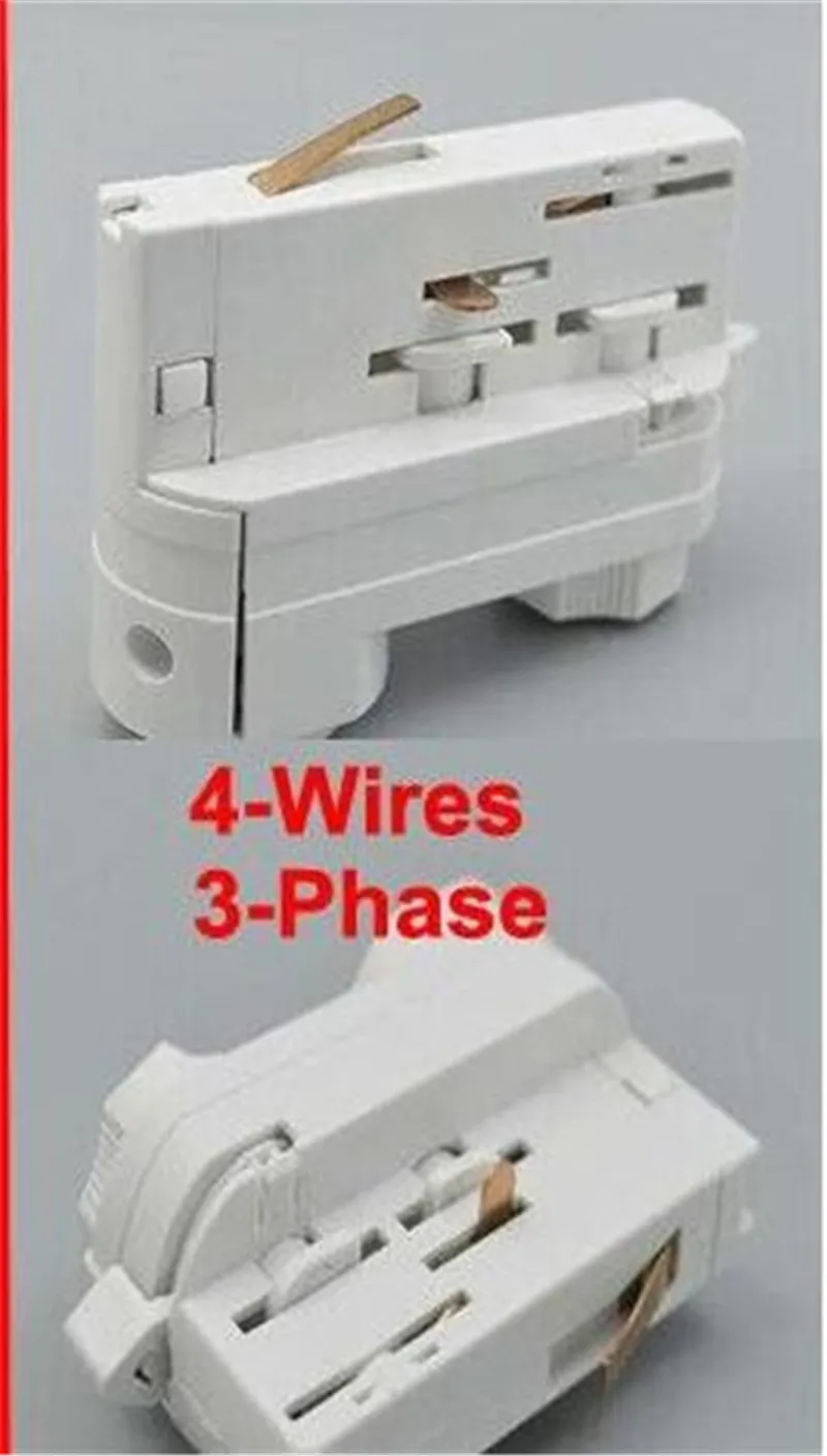 4 Wires 3 Phase COB LED Track Light 7W 10W 15W Spot Ceiling Spotlight Lamp AC85-265V | Лампы и освещение