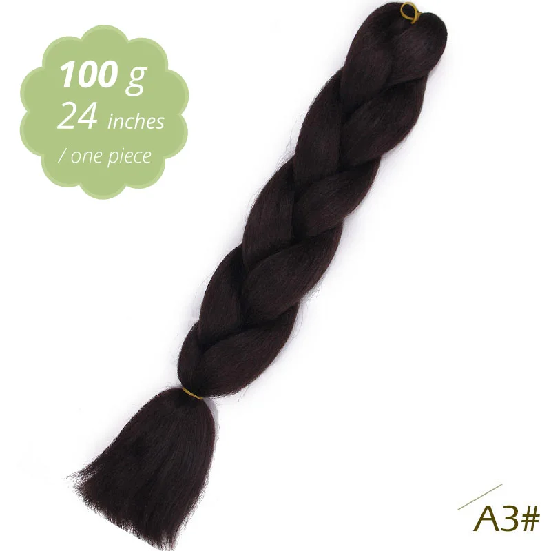 1B/30HL AISI BEAUTY, Синтетические длинные Омбре косички, огромные косички, вязанные, Kanekal, волосы для наращивания, радужные косички, волосы, розовый, блонд - Цвет: 1B/30HL
