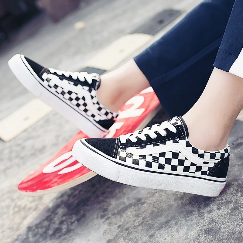 Летняя женская обувь на платформе из парусины Уличная для катания коньках