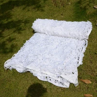 size 4x5m 6x3 4x3 snow camo white camouflage net 2 layer sun shade net outdoor military hunting camping sun shelter mesh netting