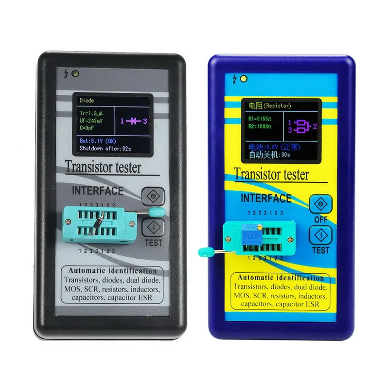 BSIDE ESR02PRO Digital Transistor Tester SMD Components Diode Triode Resistance Capacitance Inductance Multimeter ESR Meter | Инструменты