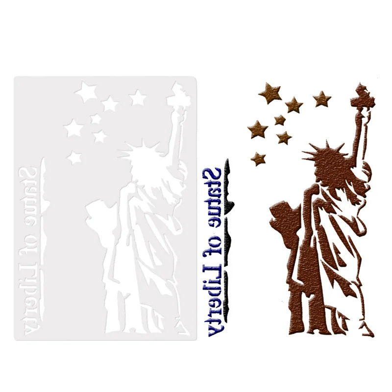 18*26 богиня Layering трафареты для DIY скрапбукинга/фото украшение альбома тиснение