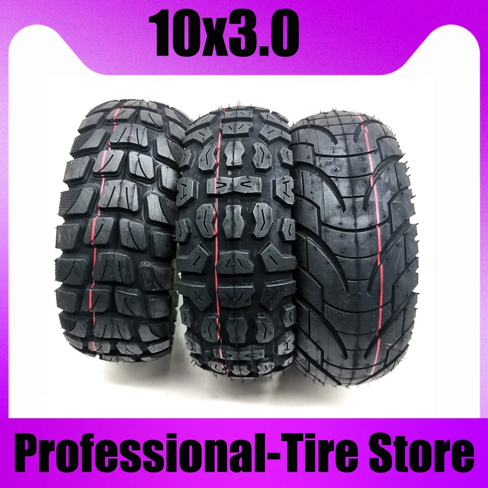 

10x3.0 Tire with Inner and Outer Tube High Quality 10 Inch Off-Road 10*3 Tyre for Zero 10X 1 Electric Scooter Speedual Grace 10
