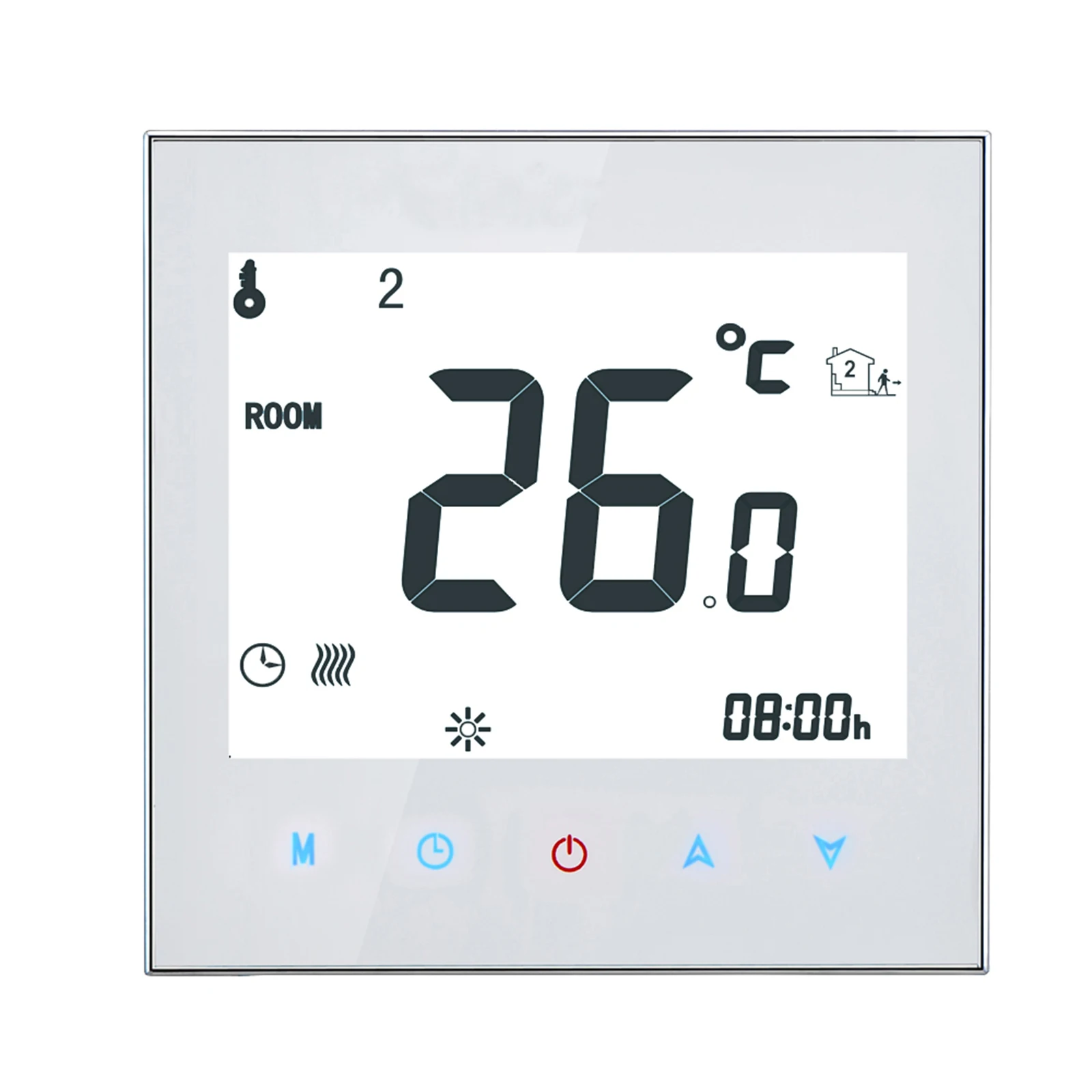 

Smart Wifi Thermostat Temperature Controller Wifi Floor Heating Thermostat Water/Gas Boiler Works with Echo Google Home
