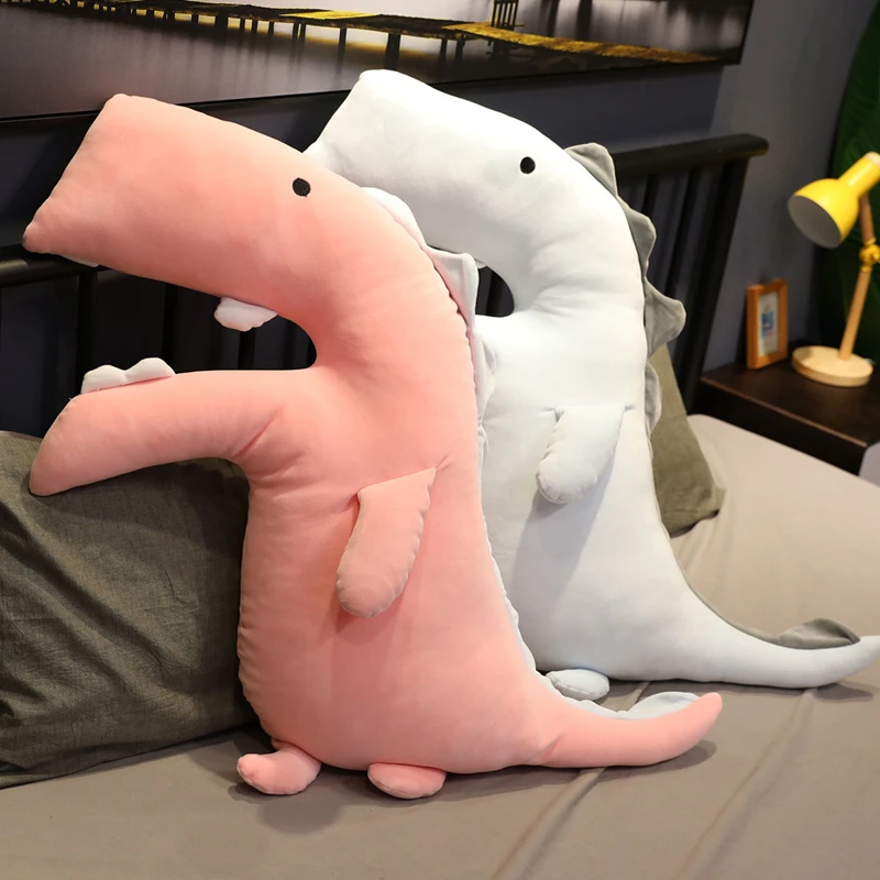 

1 шт., плюшевая подушка-динозавр, 110 см