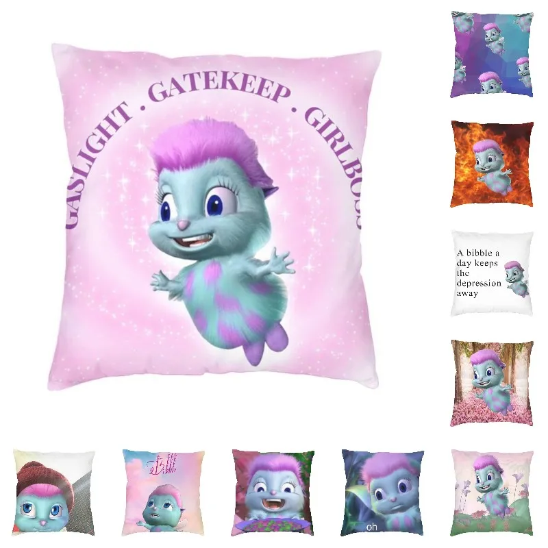 

Наволочка с изображением персонажа из мультфильма биббль из сериала для гостиной современный чехол для подушки Мягкая Наволочка для подуш...