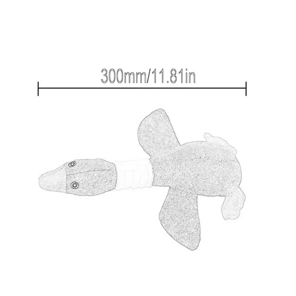 

Newest Cartoon Wild Goose Plush Pet Toy Dog Toys Resistance To Bite Squeaky Sound For Cleaning Teeth Puppy Dogs Chew Supplies