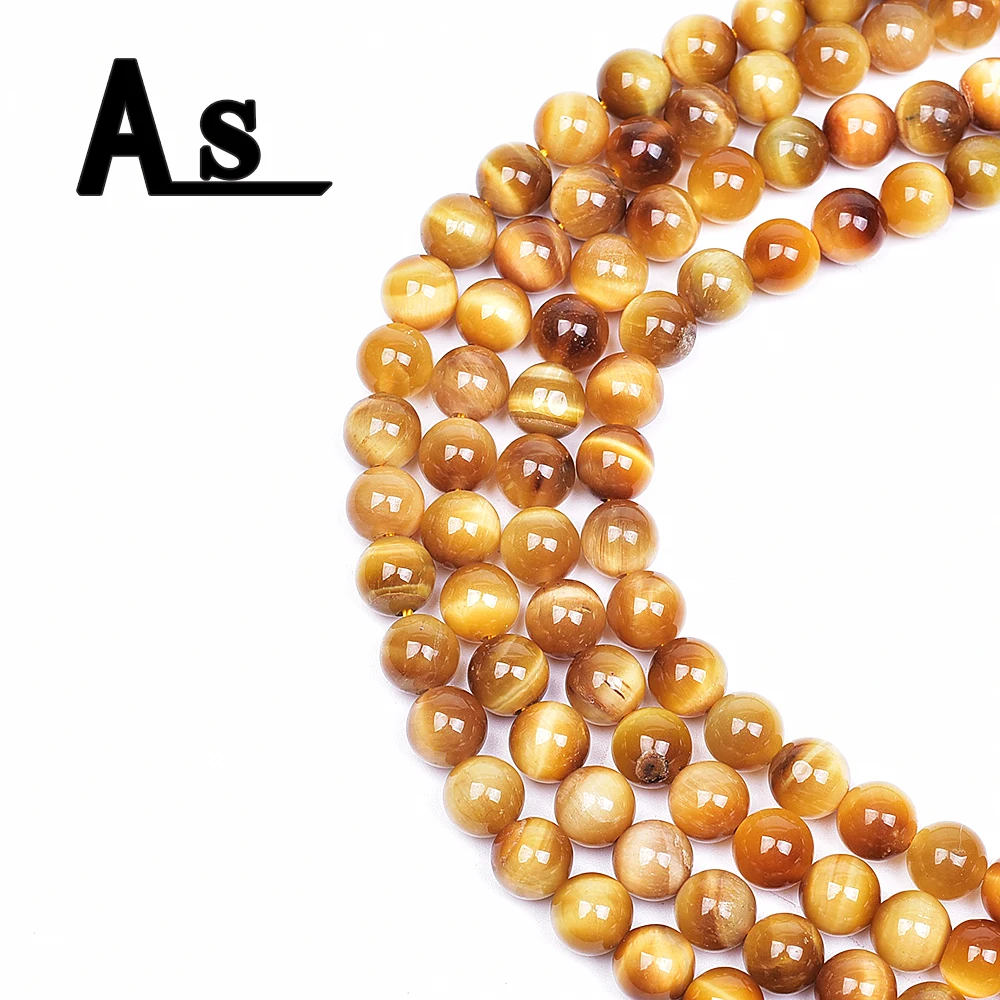 

Asingeloo бусины из натурального камня золотые тигровый глаз бусины для изготовления ювелирных изделий лечебное Украшение Аксессуары для изго...