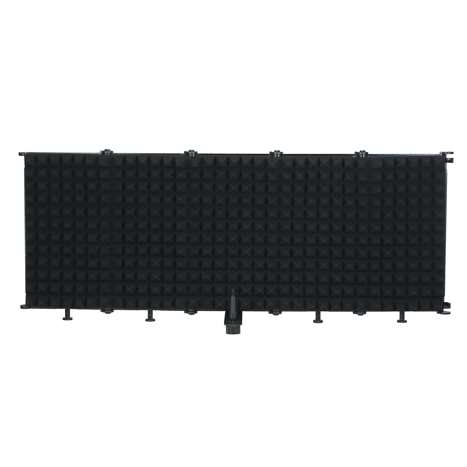 

2021 New Portable Microphone Isolation Shield 5-Panel Wind Screen for Recording Studio Foldable High-Density Absorbing Sponge