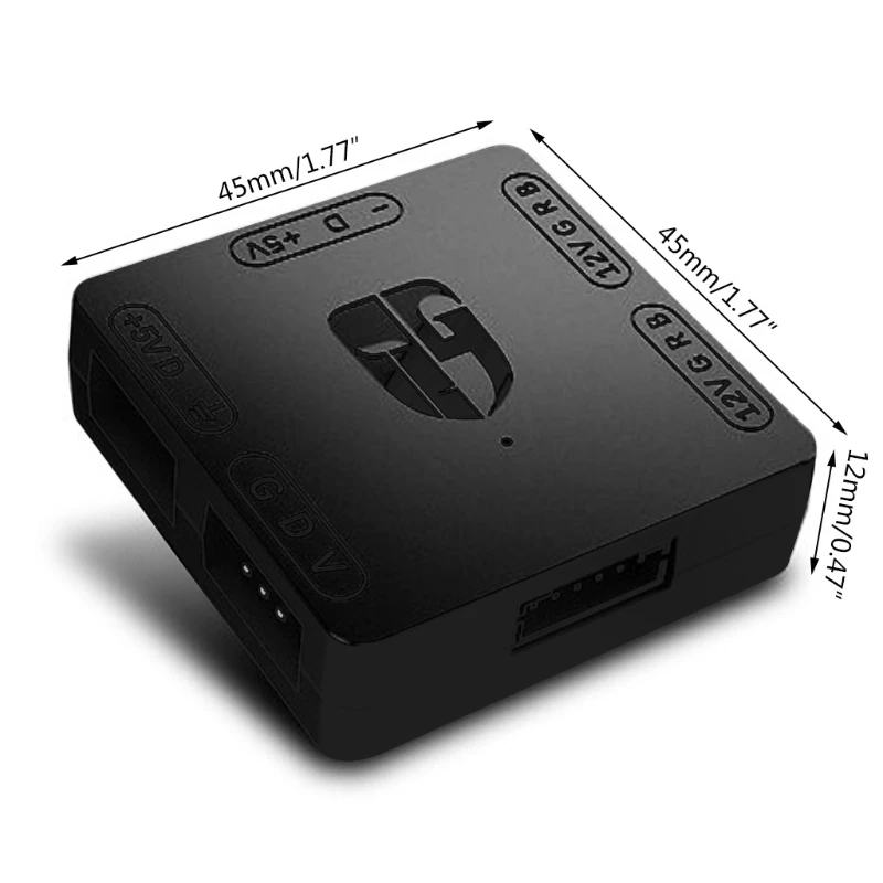 5V 3Pin до 12V 4Pin RGB концентратор usb 5 В до 12 В материнская плата светильник преобразователь RGB 37MC