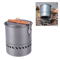 new 1 5l portable outdoor fast heating pot utensil 3800w camping traveling tableware for cooking hiking picnic set