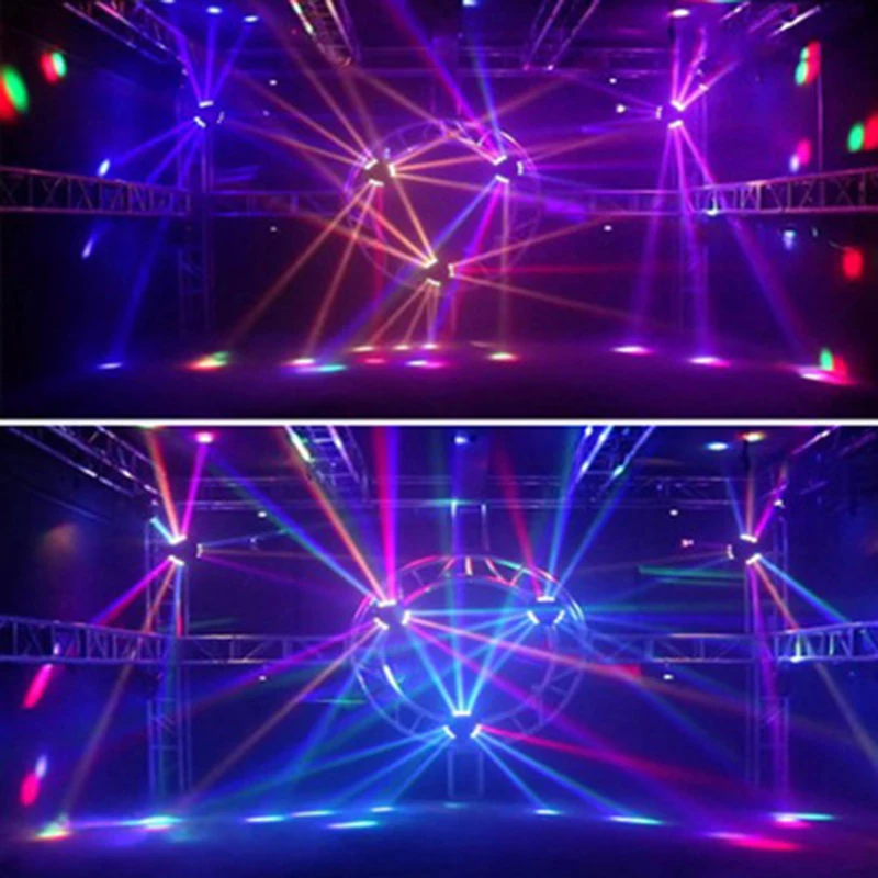 Светодиодсветильник подвижная сцсветильник лампа-паук для дискотеки 9x10 Вт |