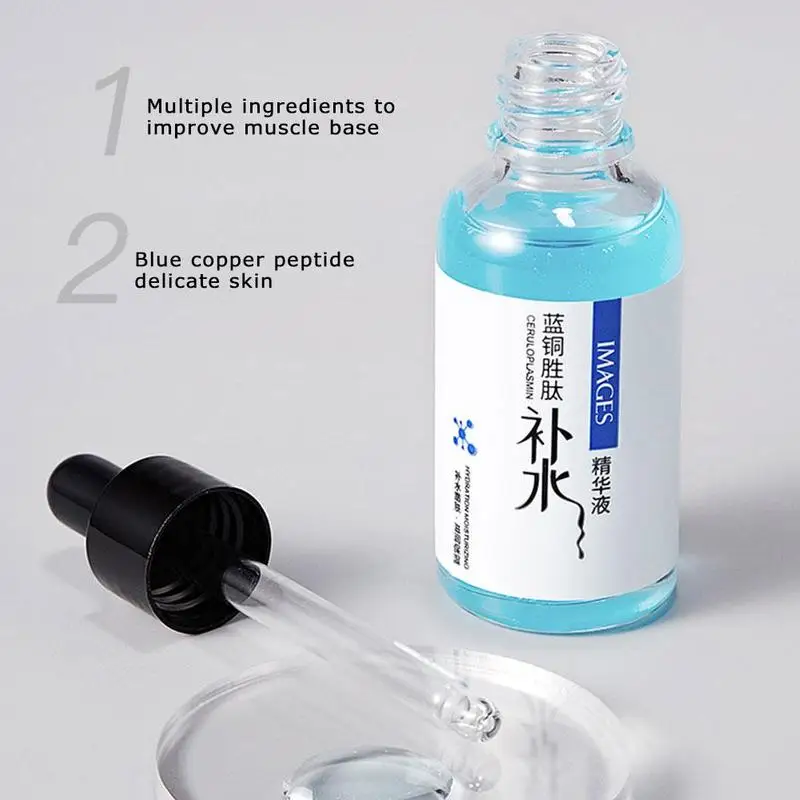 

30ml Peptide Serum Face Essence Anti Aging Collagen Anti Care Serum Whitening Acid Hyaluronic Beauty Moisturizing Face Wrin K0D2
