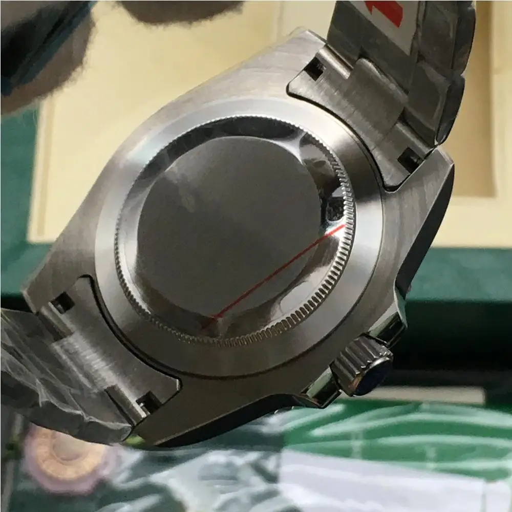 

Luxury Brand New Watches Men Sapphire Black Green Ceramic Bezel Stainless Steel 40mm Automatic Mechanical Self Wind Movement