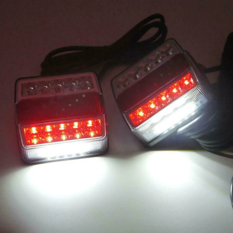 

Marker Tail Lights Parts Rear Replacement Truck Waterproof 2Pcs Boat Left
