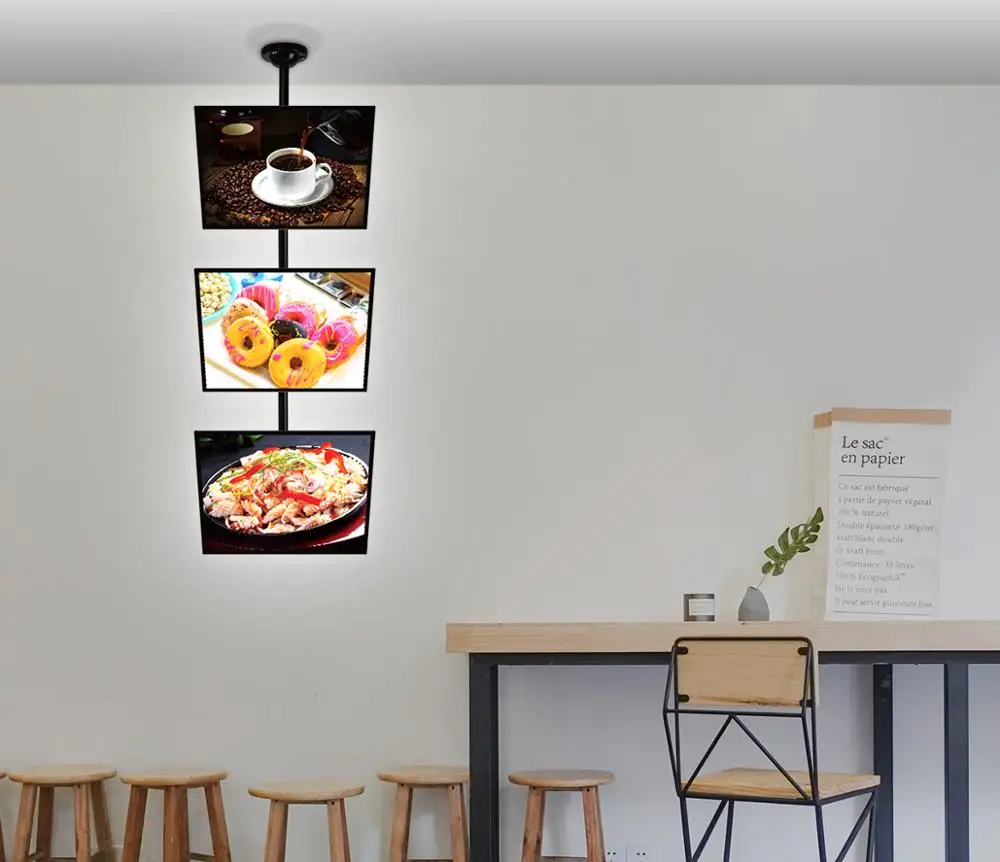 A4 restorur led Меню Доска световая коробка светящаяся Светодиодная панель меню для