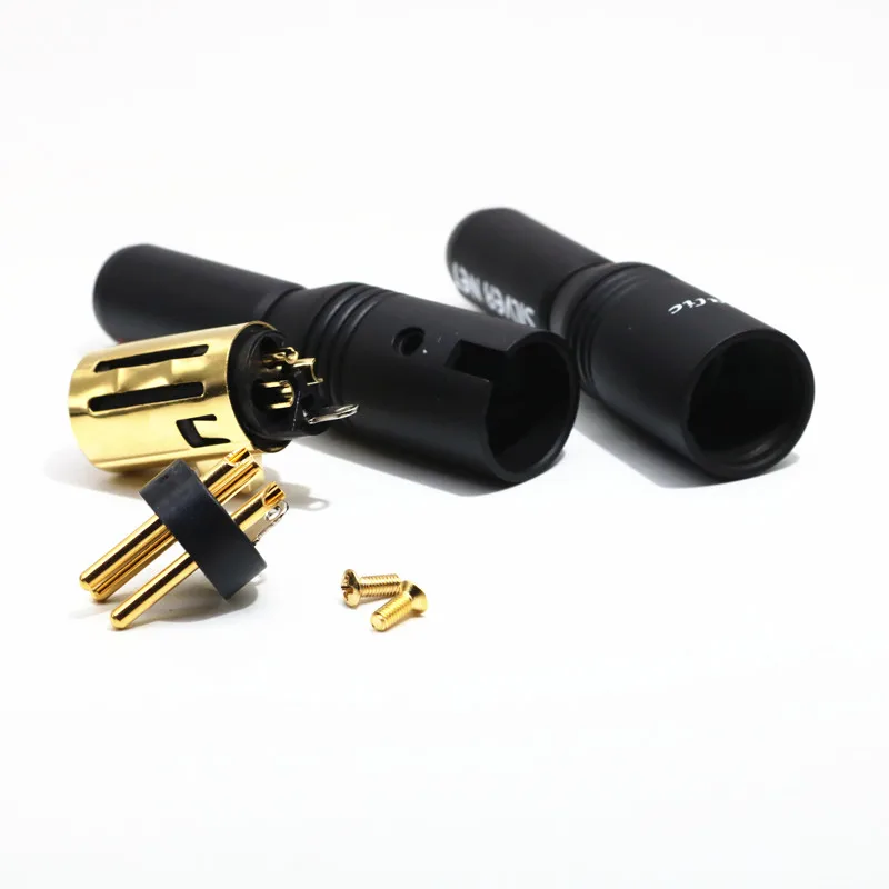 2 пары/4 пары женский мужской XLR Сделано в Китае Hi end йиво XSSH аудио 3 контактный