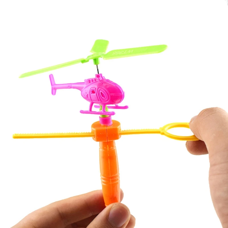 

Детский вертолет с ручкой, Тяговая линия, развивающая игрушка для детей, подарок