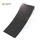Солнечная панель 100Вт,200Вт, 18В, 24В, гибкая, из материала ЭТФЭ, для зарядки батарей 12В