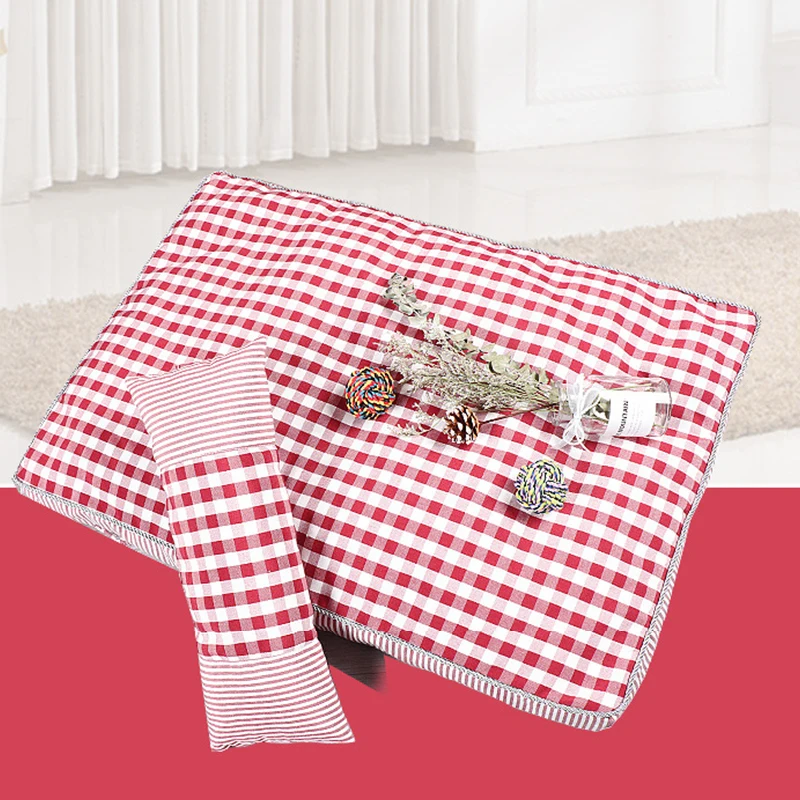 Лежанка для собаки теплая съемная мягкая больших собак моющаяся дома дивана