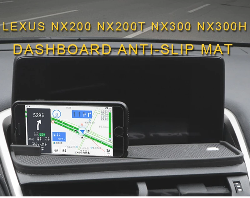 Gelinsi для LEXUS NX200 NX200t NX300 NX300h- коврик на приборную панель автомобиля Противоскользящий коврик держатель для телефона аксессуары для интерьера