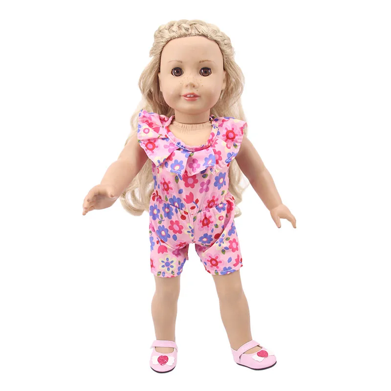 Кукла из двух частей в повседневном стиле подходит для 18 дюймовых американских