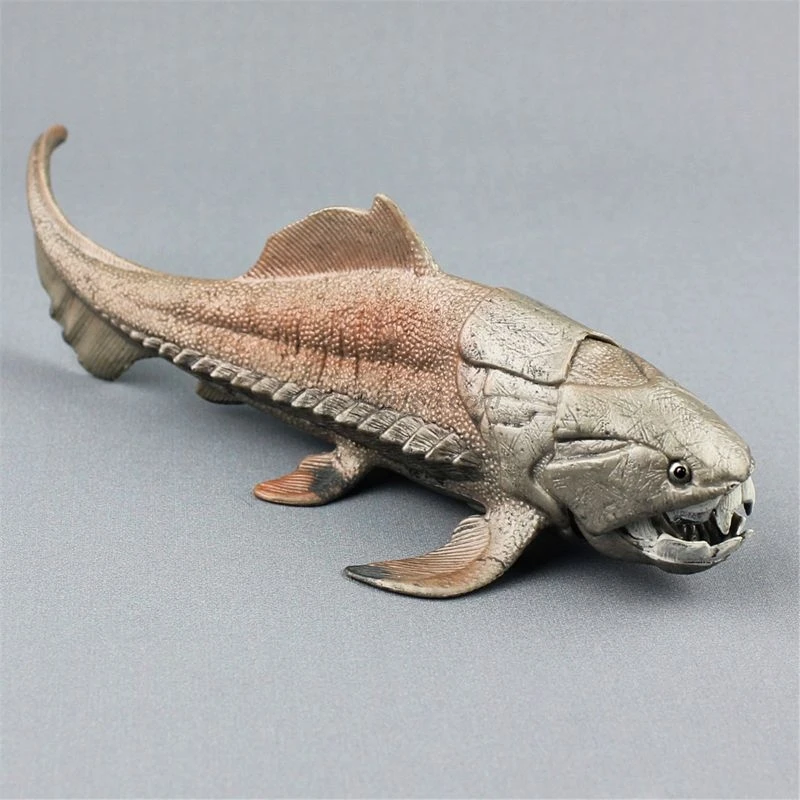 20 см динозавры модель игрушки Dunkleosteus динозавр Рыба Украшение Фигурка для детей