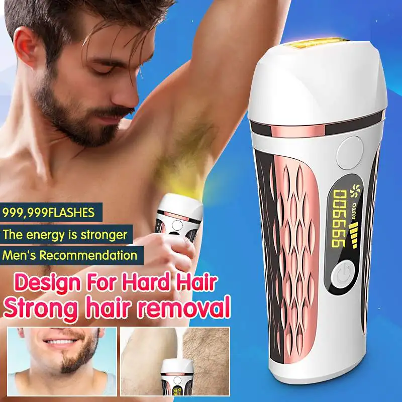 

Permanent Hair Removal Device 999999 Flash IPL Laser Hair Removal IPL Hair Removal System Hair Remover Device Epilator man women