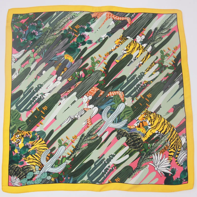 Головной платок для женщин класса люкс 100% шелковый Бандана Платок Хиджаб Luxe