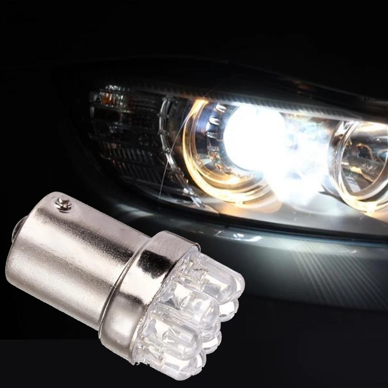 2 шт. автомобильный светильник лампочка BA15S 1156 9LED автомобиля СИД s 2835 SMD задний