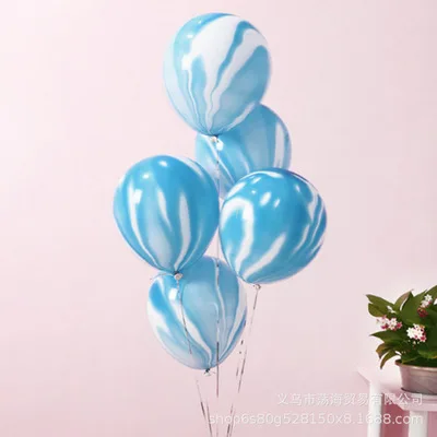 

100pcs 12inch Marble Balloon Rainbow Latex globals kids Birthday Party Decor Baby Shower supplies wedding Party helium balloons