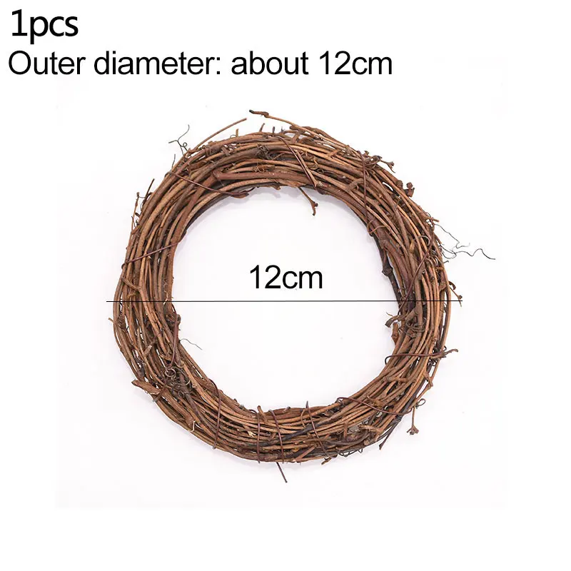 1pcs-12cm 10-40 см золотое железное металлическое кольцо, венок, гирлянда, сделай сам, настенная подвесная гирлянда, рождественские, свадебные украшения, металлические кольца - Цвет: 1pcs-12cm