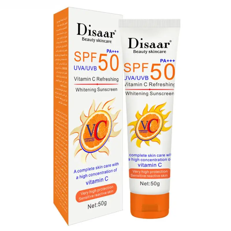 Солнцезащитный крем Disaar для лица отбеливающий солнцезащитный SPF 50 +/60 +