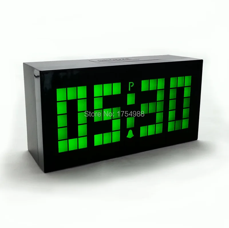 

Luminova large display led digital clock Modern office electronic desk clock