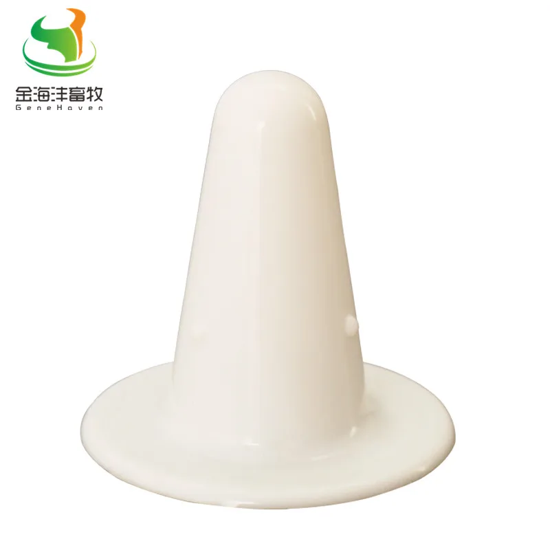 

Cow Fake Nipple for Cow Milk Cluster group Fake Cattle Teat with White Plastic Material