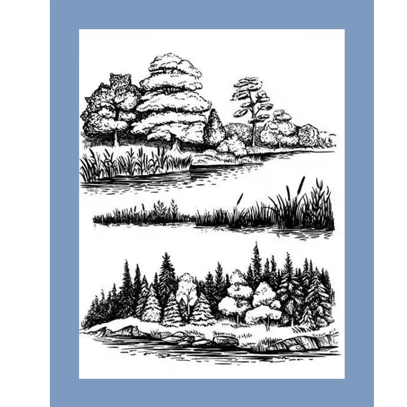 Резиновые штампы для рукоделия скрапбукинга изготовления открыток | Дом и сад