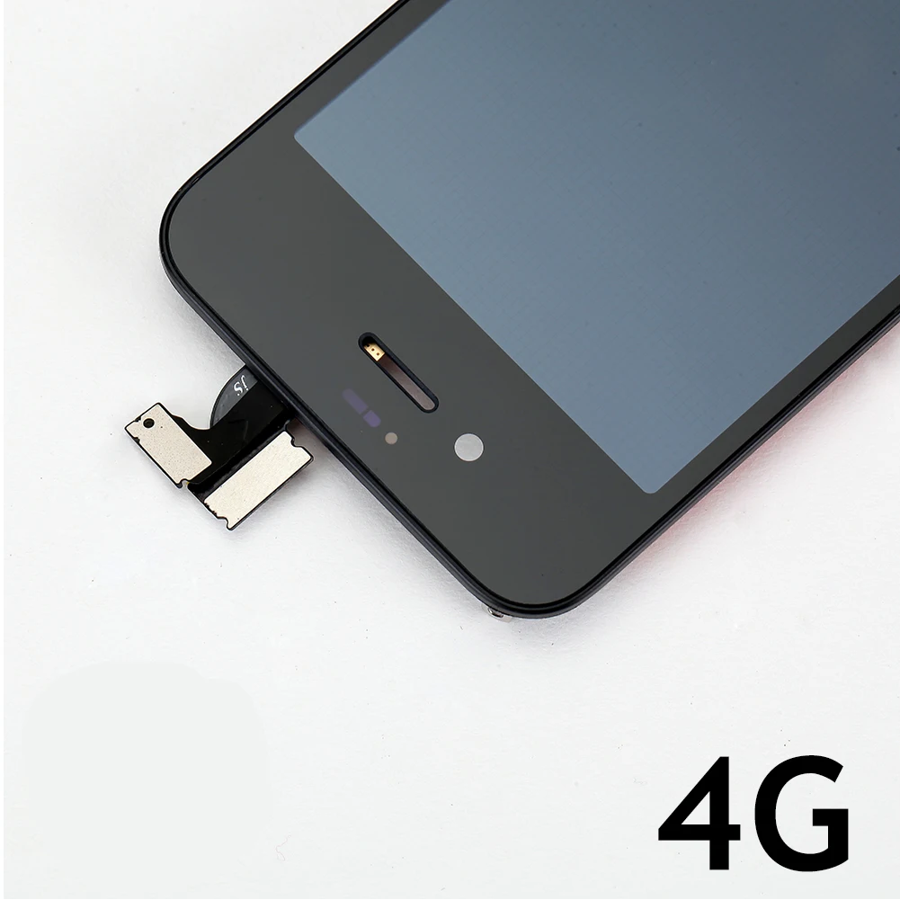 100% качество AAA экран для iPhone 4 4S ЖК-дисплей с сенсорным экраном дигитайзер сборка 5s