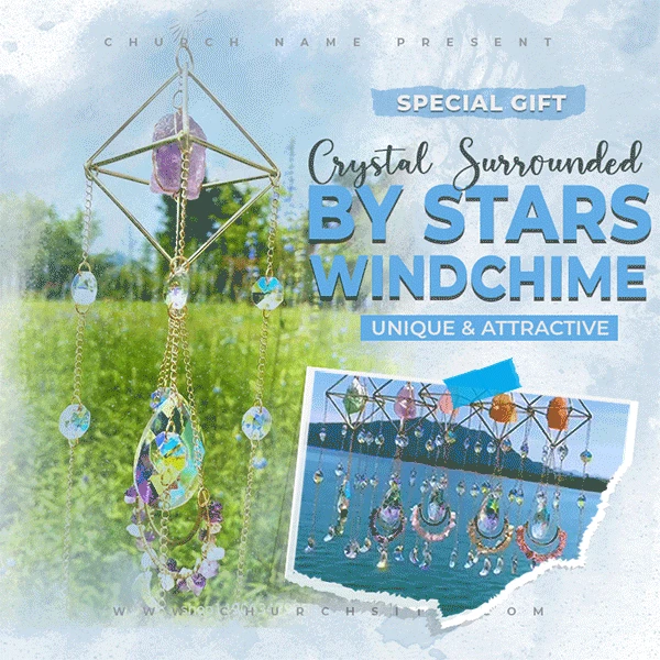 

Large crystal Windchime Pendant With Stars Sun Catcher Crystal Ball Hanging Window Crystals Hanging Prism Rainbow Maker Home Orn