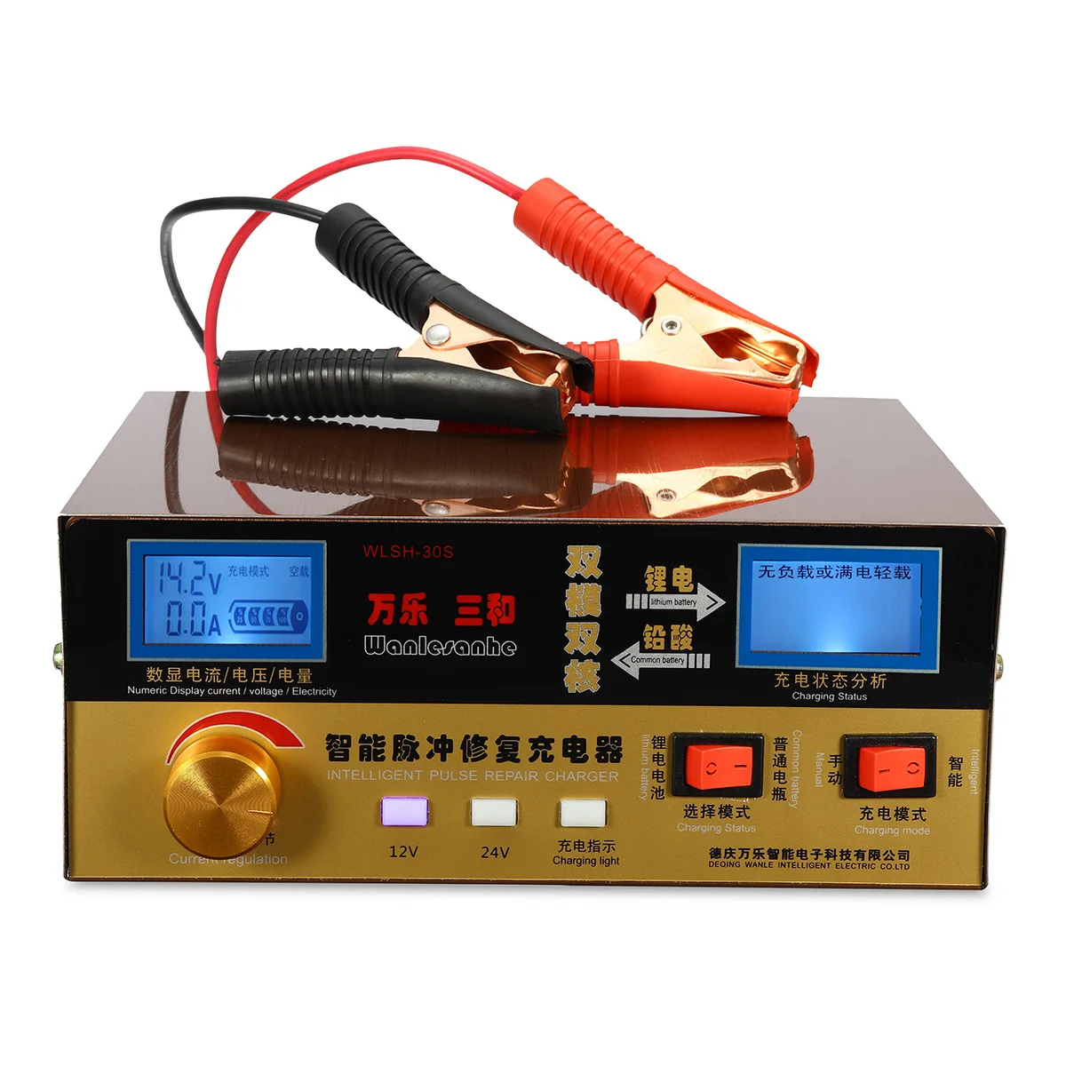 Новинка зарядное устройство 30S 110 250 В 400 Ач американский стандарт 12 В/24 литиевая