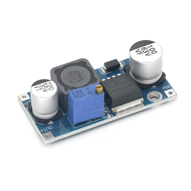 LM2596HVS LM2596 HV LM2596HV DC Регулируемый понижающий преобразователь модуль питания 4 5 50 в