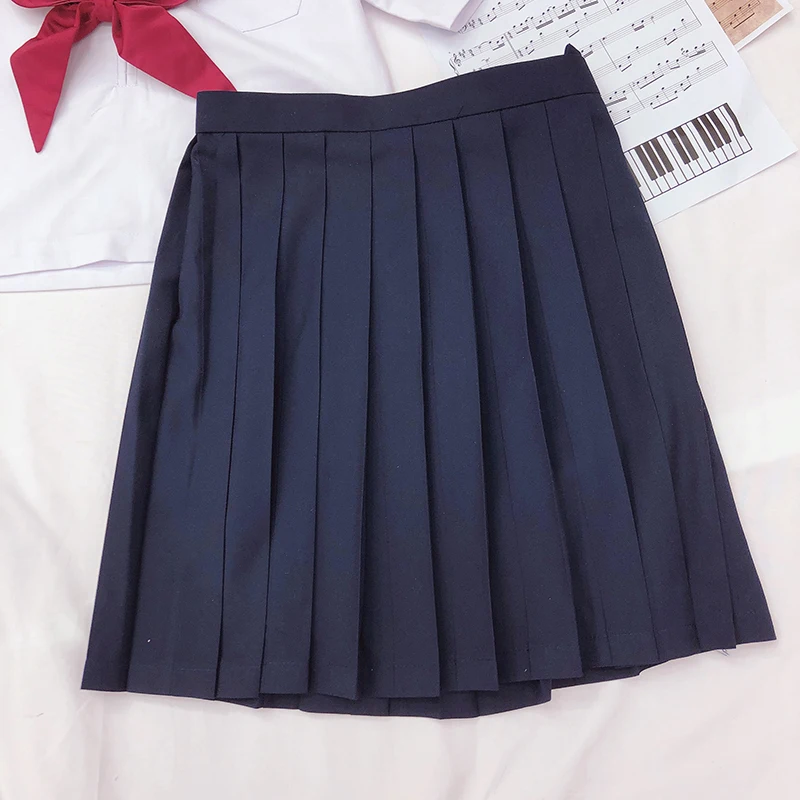 Японская школьная форма для девочек на осень и лето милый топ моряка с коротким