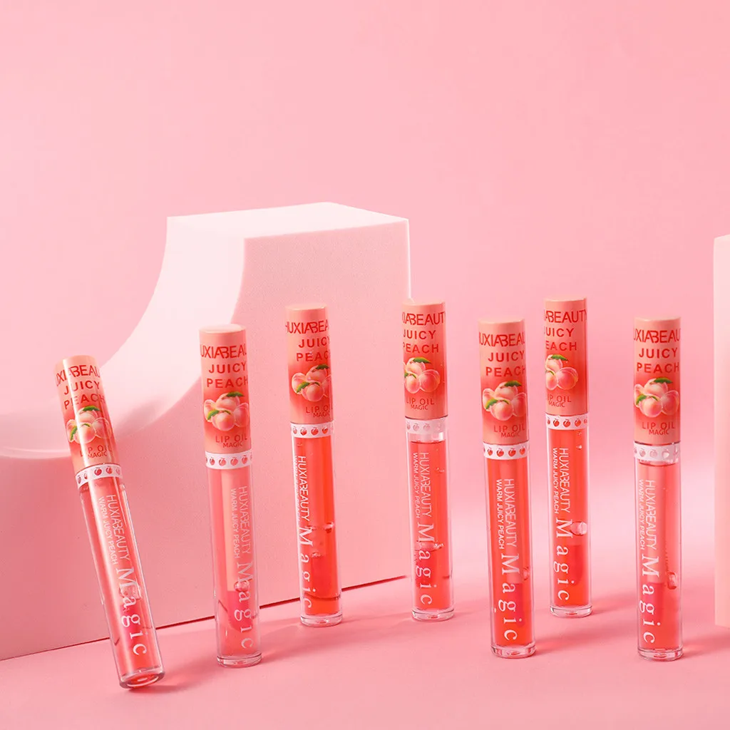 Персик помада с изменением цвета женский Увлажняющая губная не выцветающие